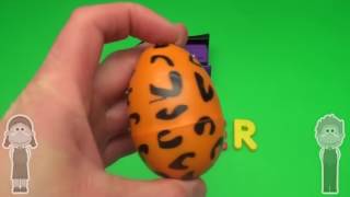 Marvel Avengers Surprise Egg Word Jumble Spelling Arts and Crafts Words Lesson 17 [upl. by Aholla65]