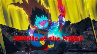 Héroes vs Villains「AMV」 MIDDLE OF THE NIGHT ⁴ᵏ [upl. by Nan963]