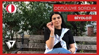 ODTÜlüye Sorduk  BİYOLOJİ [upl. by Tyrus]