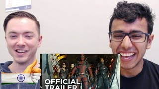 Deadpool 2 Hindi Trailer REACTION  American amp Indian Exchange Culture [upl. by Regdirb]