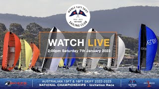 Australian 13FT amp 16FT SKIFF 20222033 National Championships  Invitation Race [upl. by Annoyik]