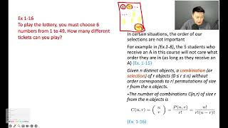 Discrete Math Counting 2  Combinations without Repetition [upl. by Enyamert201]