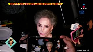 Doña Cuquita festeja la mejoría de Vicente Fernández  De Primera Mano [upl. by Tchao433]