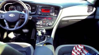 2011 Kia Optima SX 20T Start Up Quick Tour amp Rev  13K [upl. by Sorcim]