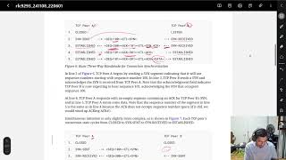 RFC 9293 TCP walkthrough in Arabic pt 4  Three way handshake [upl. by Hearsh815]