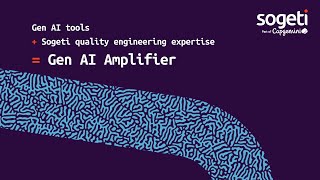 Gen AI Amplifier for Software amp Quality Engineering [upl. by Lerraj]