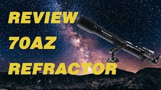 Celestron PowerSeeker 70AZ Telescope Review 2018 [upl. by Parnell]