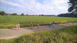 Wandel4daagse dag 2 Hilvarenbeek 2016 [upl. by Ilojne]