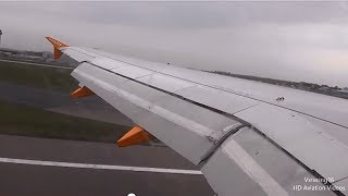 Easyjet A319 ABORTED landing amp go around at London Stansted Airport STNEGSS 31314 1080p HD [upl. by Anitsyrc]