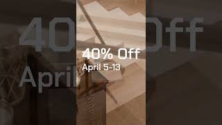 PORCELANOSA US  SALE APRIL 24 [upl. by Marou]