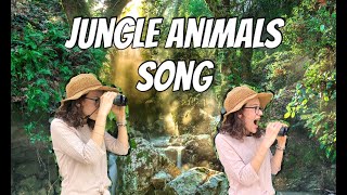 JUNGLE ANIMALS song  I due liocorni in inglese  Dance with me [upl. by Eudora]