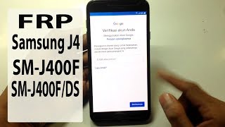 mengatasi verifikasi akun gmail samsung J4 SMJ400FDS [upl. by Ahsaek365]