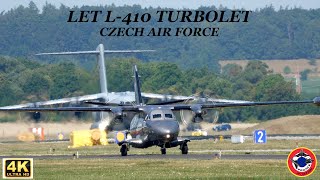 LET L 410 UVP E20 TURBOLET CZECH AIR FORCE Mini Tiger Meet Neuburg [upl. by Yecniuq232]