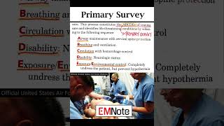 Primary Survey ABCDE of ATLS [upl. by Anirbys7]