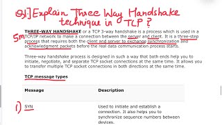 54 Three Way Handshake process Transport Layer Computer Network [upl. by Karrie]