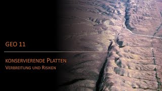 Plattentektonik konservierende Platten [upl. by Noiro485]