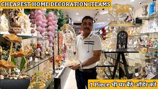 Home Decor Items at wholesale Price in Sadar Bazar  Home Decorative items wholesale market in Delhi [upl. by Gomar]