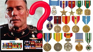 What Are The Military Medals of Gunnery Sergeant Highway [upl. by Naujyt]