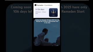 Coming soon Ramadan 02 March 2025 have only 106 days left  02 March 2025 Ramadan Start Inshaallah [upl. by Borreri]