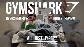 UNBOXING GYMSHARK HAUL  My Favorite Oversized Fits [upl. by Anitan]