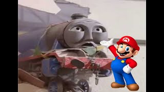 Mario sing thomas and friends accident will happen japanese Special birthday [upl. by Annayhs]