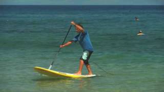 SUP instruction with Dave Kalama How to Stand Up Paddle Board Lesson 05  Turning Around [upl. by Lief]