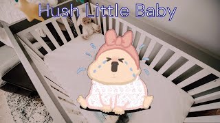 Hush Little Baby  Lullaby with lyrics [upl. by Ensoll]