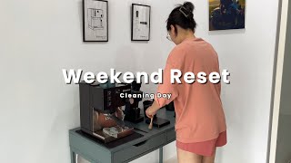 Weekend Reset Cleaning Our Coffee Corner [upl. by Justen]