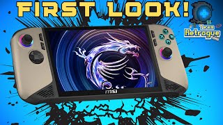 MSI Claw 8 AI First Look Is Lunar Lake the Future [upl. by Wyon253]