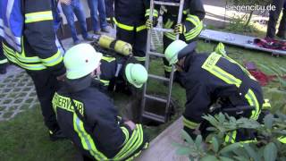 Feuerwehrübung LZ 9  SiegenOberschelden  08092012 [upl. by Nnagrom]