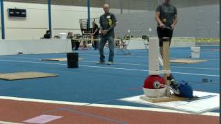 2016 Science Olympiad Nationals Air Trajectory Bucket Attempt 2 [upl. by Katherin859]