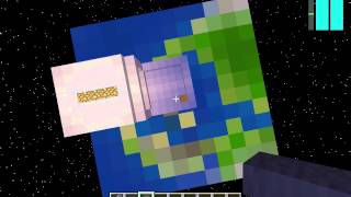 Galacticraft Space station SPINNING SPACE STATION [upl. by Chickie]