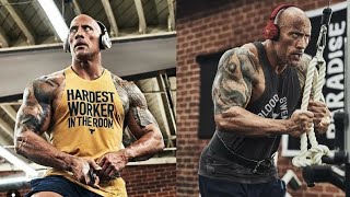 The Rock workout  dwayne johnson workout  gym song [upl. by Llemmart945]