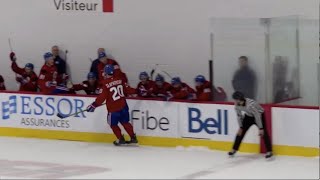 Montreal Canadiens Sep 19th scrimmage highlights [upl. by Mcquoid]