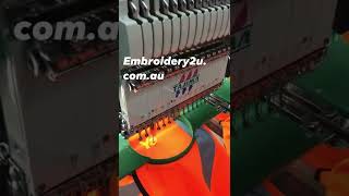 Tajima embroidery machine [upl. by Einitsed]