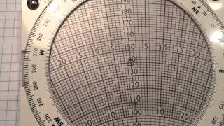 Pooleys CRP1 true track and ground speed calculation [upl. by Merriam]