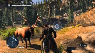 Assassins Creed Rogue  Treasure Map Location  574 285  River Valley  Riviere Aurifere HD [upl. by Edd]