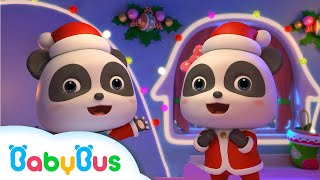 Merry Christmas  Santa Claus  Kiki amp Miumiu  Pretend Play  Nursery Rhymes  Kids Song  BabyBus [upl. by Annodahs]