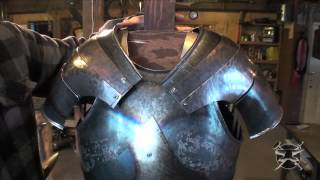 Fabrication darmure médiévale Making of medieval armor 17 [upl. by Uund895]