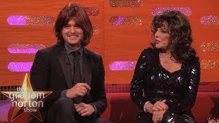 Michael Bublé Tries on a Joan Collins Dynasty Wig  The Graham Norton Show [upl. by Lorraine]