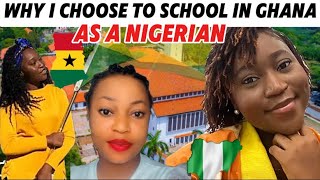 WHY I CHOOSE GHANA OVER NIGERIA  AS A NIGERIAN SCHOOLING IN GHANA 🇬🇭🇳🇬 [upl. by Pace]