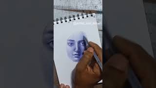 Ballpen art draw penart sketching [upl. by Mcallister]