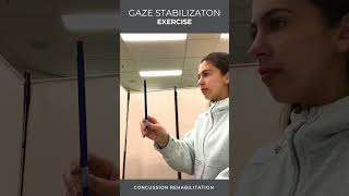 Gaze Stabilization Exercises  Concussion Rehabilitation Exercises  Propel Physiotherapy [upl. by Meriel]