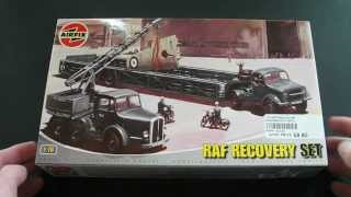 90  AIRFIX RAF Recovery Set Review 176 Scale [upl. by Annij590]