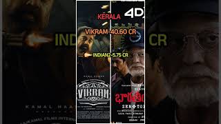 VIKRAM 🆚️ INDIAN2 TOTAL WW COLLECTIONS anirudh vikram vikramseries indian2 shorts kamalhaasan [upl. by Milburt464]