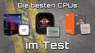 Welche CPU KAUFEN Die 21 besten Prozessoren im Test Winter 2017  GamingPC [upl. by Wendy]