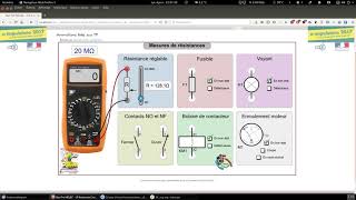 Utilisation du multimètre [upl. by Kiker]