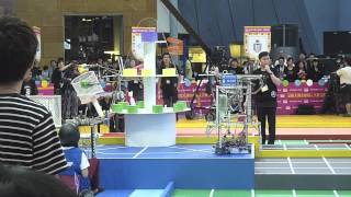 Robocon 2012 HK UST War Dragon Vs UST Fiery Dragon [upl. by Idmann]