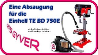 Absaugung für die Einhell TE BD 750E [upl. by Lathrope]