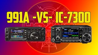 A Tale of Two Radios  991A  VS IC7300 [upl. by Wrdna]